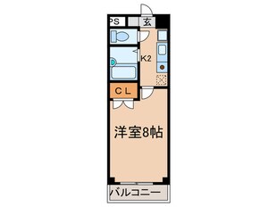 ランコントレYAGOTOの物件間取画像